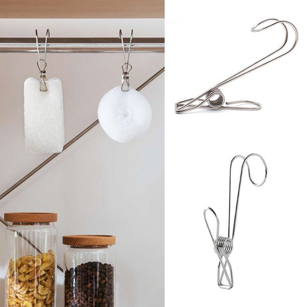 hooks & rails 5/10pcs stainless steel clips multi purpose po towel hanger sheet clip household clamps
hooks & rails 5/10pcs stainless steel clips multi purpose po towel hanger sheet clip household clamps