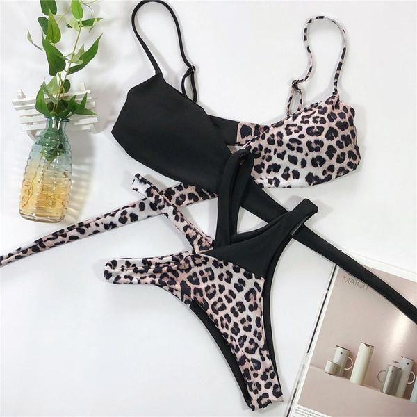 leopard swimwear high waist bikini printed swimwear womens 2pcs panelled bikini womens summer sexy, White;black
leopard swimwear high waist bikini printed swimwear womens 2pcs panelled bikini womens summer sexy, White;black
