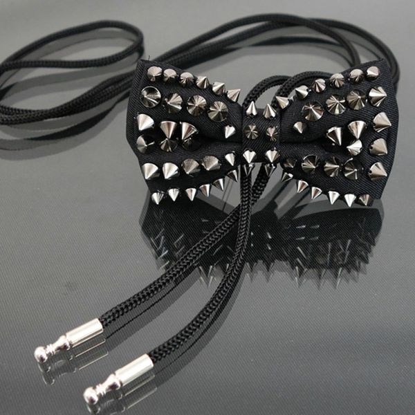 fashion stage perform bow tie performance rivet necktie mens punk metal decoration bow tie bowtie, Blue;purple
fashion stage perform bow tie performance rivet necktie mens punk metal decoration bow tie bowtie, Blue;purple
