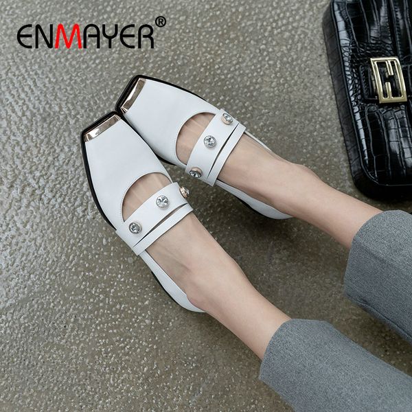 enmayer 2020 genuine leather square toe square heel crystal women high heels casual slip-on mary janes pumps women shoes, Black
enmayer 2020 genuine leather square toe square heel crystal women high heels casual slip-on mary janes pumps women shoes, Black