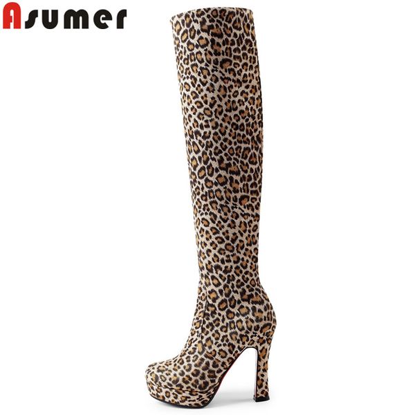 asumer big size 34-43 fashion over the knee boots round toe flock thick high heels ladies prom boots leopard print 2020 new, Black
asumer big size 34-43 fashion over the knee boots round toe flock thick high heels ladies prom boots leopard print 2020 new, Black