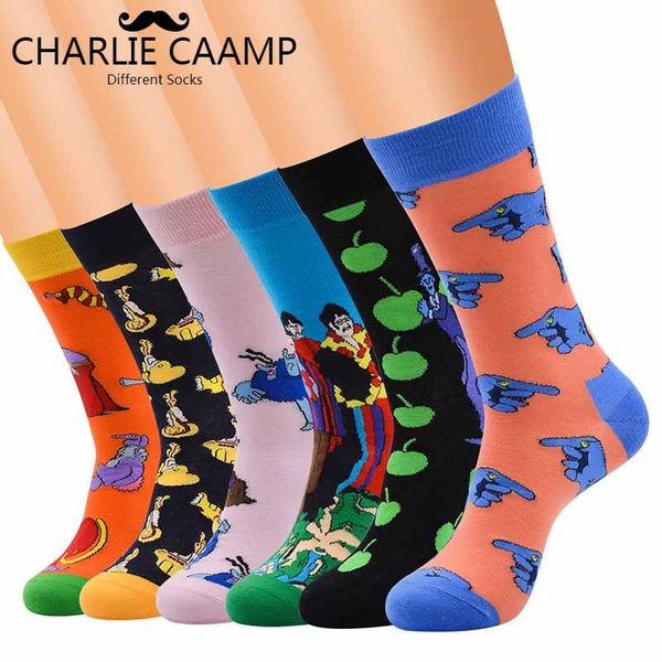 charlie caamp autumn winter new man jacquard creative cartoon series sweat men fashion trend harajuku happy cotton socks f231, Black
charlie caamp autumn winter new man jacquard creative cartoon series sweat men fashion trend harajuku happy cotton socks f231, Black