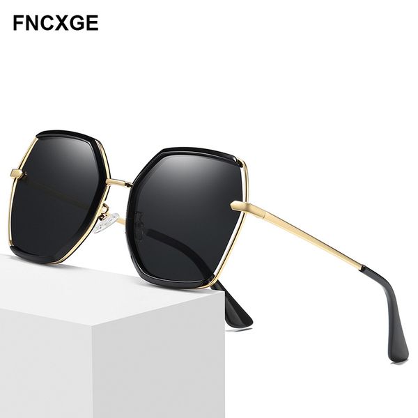 sunglasses 2021 polarized ladies square sun glasses vintage mirror lens luxury female designer oversized for women goggle uv400, White;black
sunglasses 2021 polarized ladies square sun glasses vintage mirror lens luxury female designer oversized for women goggle uv400, White;black