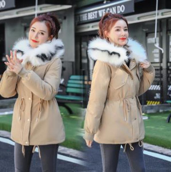 wholesale fashion women's swallowtail buttock winter new fur collar short pie overcoming hooded cotton jacket, Black
wholesale fashion women's swallowtail buttock winter new fur collar short pie overcoming hooded cotton jacket, Black