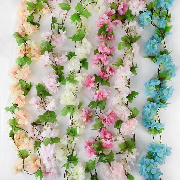 decorative flowers & wreaths 235cm silk sakura cherry blossom vine ivy artificial wedding arch diy decoration party layout home garden hangi
decorative flowers & wreaths 235cm silk sakura cherry blossom vine ivy artificial wedding arch diy decoration party layout home garden hangi