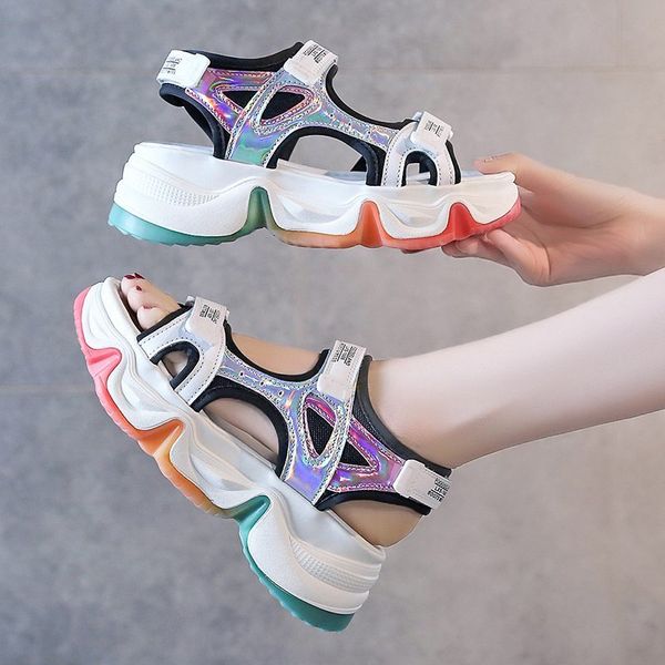 dress shoes women chunky platform sandals mesh designers hook loop casual woman sport female korean fashion gladiator sandal summer, Black
dress shoes women chunky platform sandals mesh designers hook loop casual woman sport female korean fashion gladiator sandal summer, Black