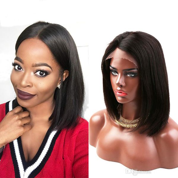 virgin human hair full lace wig bob cut straight high density 130%150%lace front wig medium brown cap size wig for women, Black;brown
virgin human hair full lace wig bob cut straight high density 130%150%lace front wig medium brown cap size wig for women, Black;brown