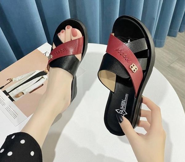 summer new mother slippers fashion ladies slippers soft and comfortable casual large size shoes woman, Black
summer new mother slippers fashion ladies slippers soft and comfortable casual large size shoes woman, Black