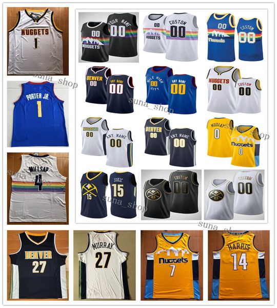 printed men 4 paul millsap 14 gary harris 9 jerami grant 1 michael porter jr. 11 monte morris 10 bol bol jerseys, Black
printed men 4 paul millsap 14 gary harris 9 jerami grant 1 michael porter jr. 11 monte morris 10 bol bol jerseys, Black