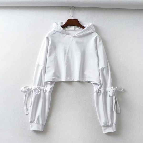street style super long sleeve drawstring lace-up loose short navel pure color hooded thin street style super long sleeve drawstring lace-up, Black
street style super long sleeve drawstring lace-up loose short navel pure color hooded thin street style super long sleeve drawstring lace-up, Black