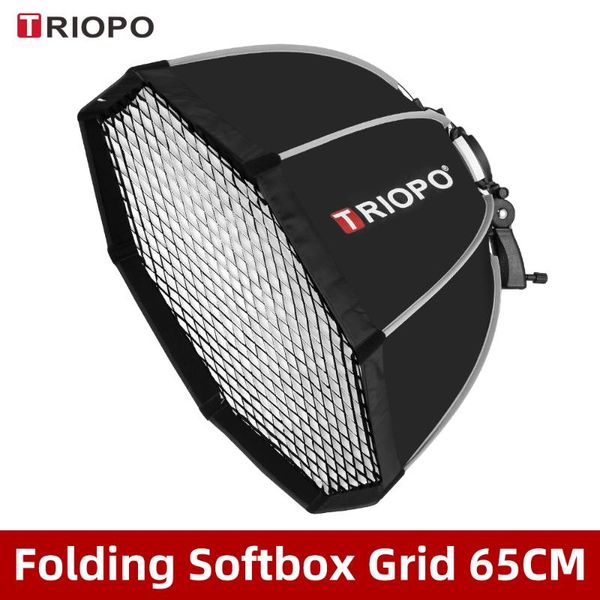triopo ks65 65cm speedlite portable octagon umbrella softbox with honeycomb grid outdoor flash soft box for godox
triopo ks65 65cm speedlite portable octagon umbrella softbox with honeycomb grid outdoor flash soft box for godox