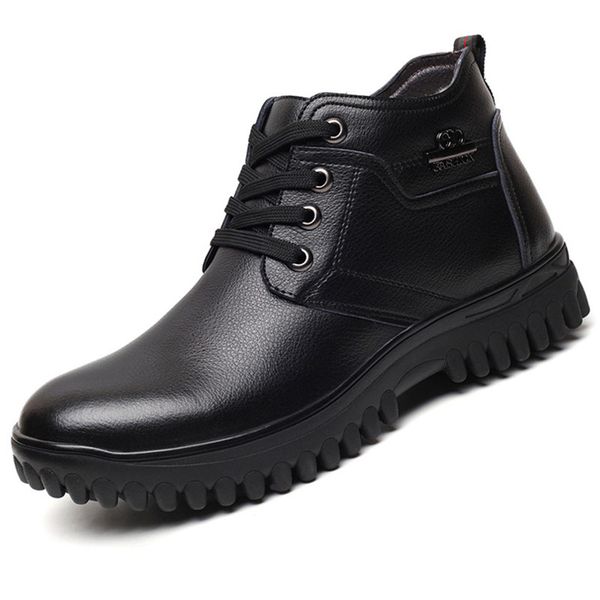 boots men fashion business wedding formal dress big size genuine leather winter shoes warm fur snow gentleman ankle botas sapato, Black
boots men fashion business wedding formal dress big size genuine leather winter shoes warm fur snow gentleman ankle botas sapato, Black