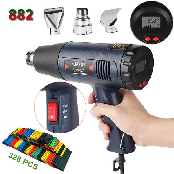882 1800w тепловой пушки +881 variable температуры advanced electric hot air gun 220 мощный инструмент с тремя дюз вложения kuaiqu
882 1800w тепловой пушки +881 variable температуры advanced electric hot air gun 220 мощный инструмент с тремя дюз вложения kuaiqu