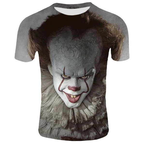 summet horror movie it clown cool man joker male 3d print shirts graphic graphic graphic men clothing
summet horror movie it clown cool man joker male 3d print shirts graphic graphic graphic men clothing