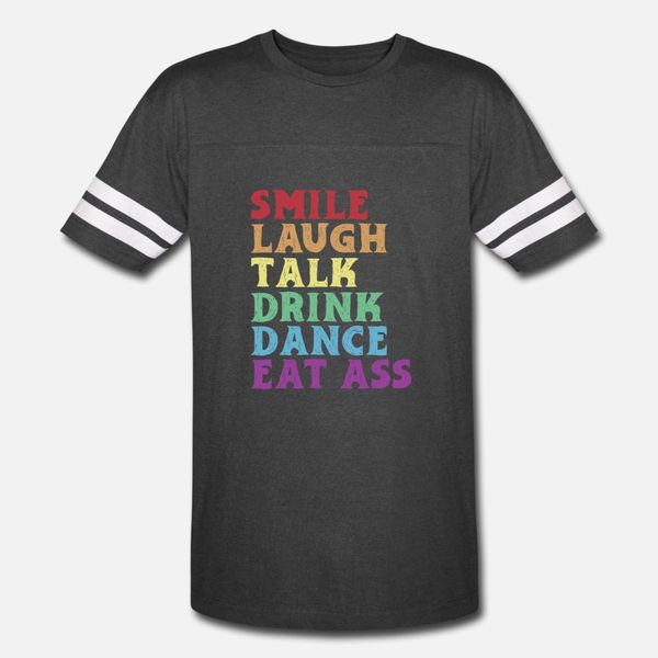 lgbt gay pride smile laugh talk drink dance eat t shirt men designer short sleeve size s-3xl normal interesting humor trend shirt
lgbt gay pride smile laugh talk drink dance eat t shirt men designer short sleeve size s-3xl normal interesting humor trend shirt