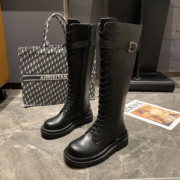 boots for women autumn 2021 fashion womens black platform zipper solid color bandage high size 34-40
boots for women autumn 2021 fashion womens black platform zipper solid color bandage high size 34-40