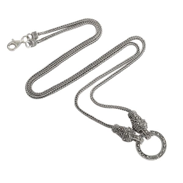 925 sterling silver marcasite stone pendant necklace thai silver necklace jewelry gift
925 sterling silver marcasite stone pendant necklace thai silver necklace jewelry gift