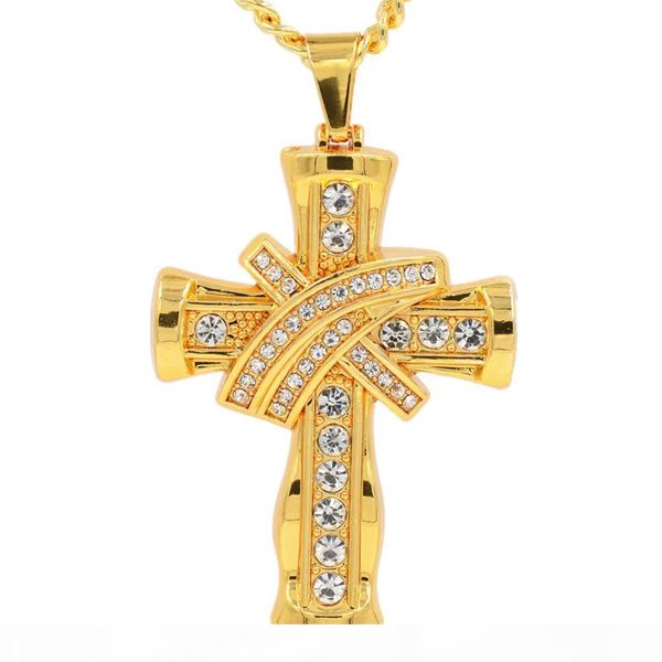 hip hop cross gold pendants necklaces & pendants bling bling iced out crystal necklaces stainless steel rope chain, Silver
hip hop cross gold pendants necklaces & pendants bling bling iced out crystal necklaces stainless steel rope chain, Silver