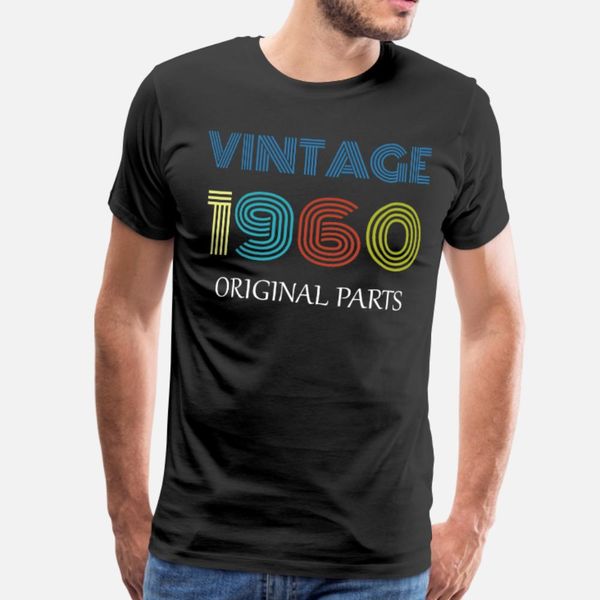 vintage birthday 1960 60 years birthday idea t shirt men design tee shirt size s-3xl natural fitness new style summer leisure shirt
vintage birthday 1960 60 years birthday idea t shirt men design tee shirt size s-3xl natural fitness new style summer leisure shirt