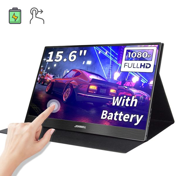 15.6 inch touch screen monitor portable 1080p ips hd usb type c display rechargeable battery monitor for lapphone ps4 xbox
15.6 inch touch screen monitor portable 1080p ips hd usb type c display rechargeable battery monitor for lapphone ps4 xbox