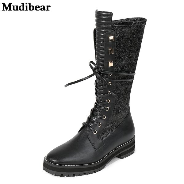 mudibear winter boot for women shoes anti-slip round solid color breathable anti-slip cortex rubber sole footwears 1-3cm, Black
mudibear winter boot for women shoes anti-slip round solid color breathable anti-slip cortex rubber sole footwears 1-3cm, Black