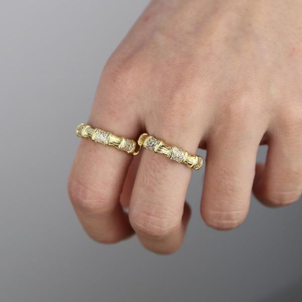 size 6 7 8 engagement band bamboo ring round circle white cz stacking stack women finger ring jewelry, Golden;silver
size 6 7 8 engagement band bamboo ring round circle white cz stacking stack women finger ring jewelry, Golden;silver
