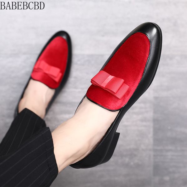 dress shoes babebcbd men formal bowknot wedding male flats gentlemen casual slip on black patent leather red suede loafers
dress shoes babebcbd men formal bowknot wedding male flats gentlemen casual slip on black patent leather red suede loafers
