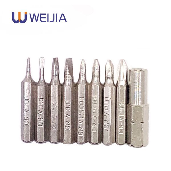 9pcs выдолбленной прецизионные bits отвертка сверло ремонт мобильных телефонов камеры компьютера bit ph000-1 sl1-3
9pcs выдолбленной прецизионные bits отвертка сверло ремонт мобильных телефонов камеры компьютера bit ph000-1 sl1-3