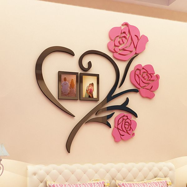 3d creative flower wall sticker wedding room romantic decoration quality acrylic wallpapers living room wallsticker diy art gift
3d creative flower wall sticker wedding room romantic decoration quality acrylic wallpapers living room wallsticker diy art gift
