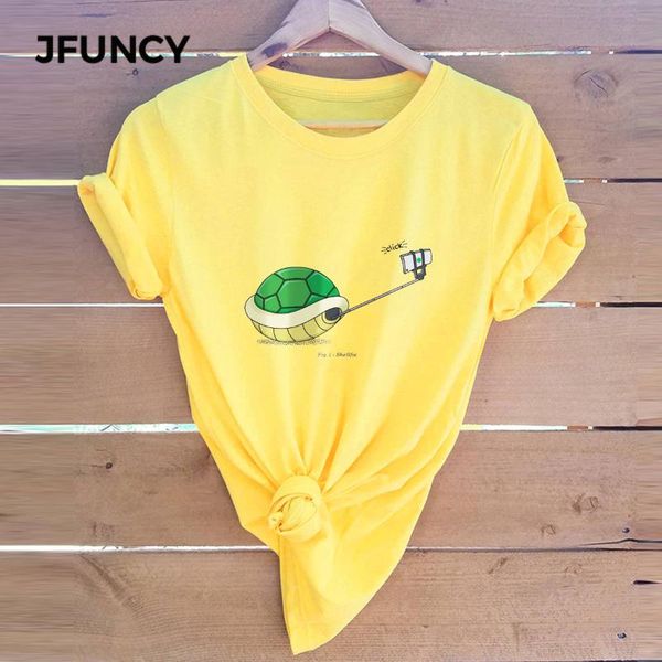 jfuncy плюс размер новой печати женщины повседневной футболки 2020 лето женщины футболки женщина 100% хлопок с коротким рукавом тиса лучших, White
jfuncy плюс размер новой печати женщины повседневной футболки 2020 лето женщины футболки женщина 100% хлопок с коротким рукавом тиса лучших, White
