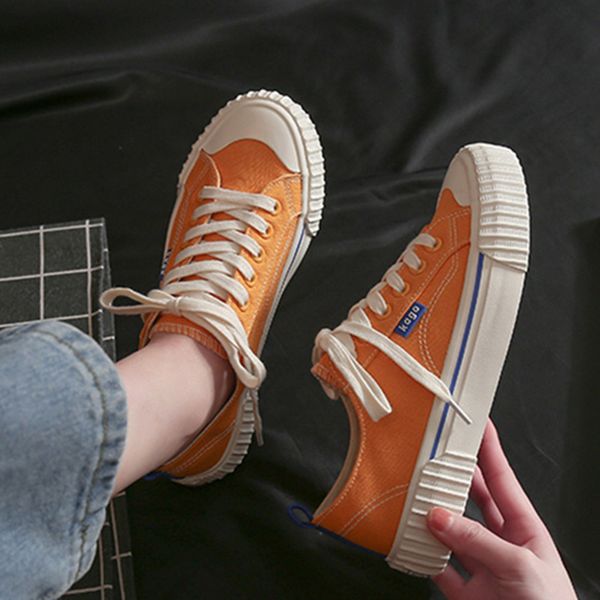 women sneakers woman casual vulcanized 2020 women's lace up canvas flats ladies simple white shoes female comfortable footwear, Black
women sneakers woman casual vulcanized 2020 women's lace up canvas flats ladies simple white shoes female comfortable footwear, Black