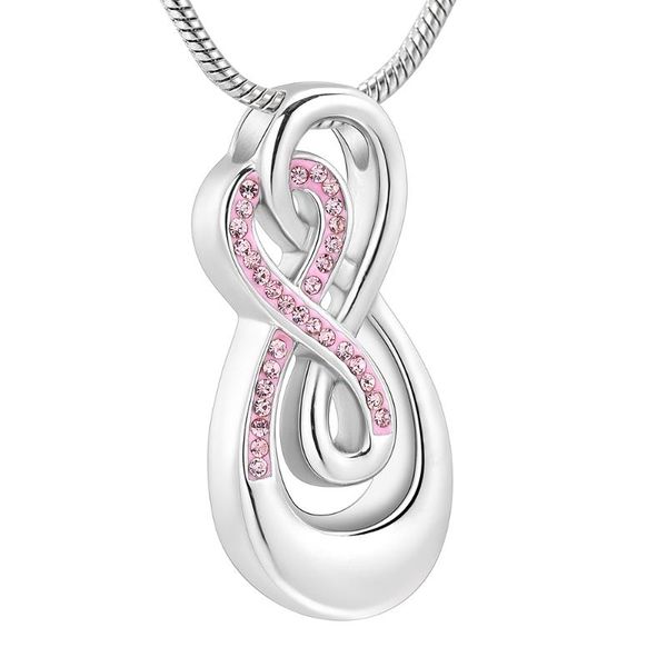 pendant necklaces high polished 316l stainless steel cremation necklace infinity breast cancer charity memorial jewelry, Silver
pendant necklaces high polished 316l stainless steel cremation necklace infinity breast cancer charity memorial jewelry, Silver