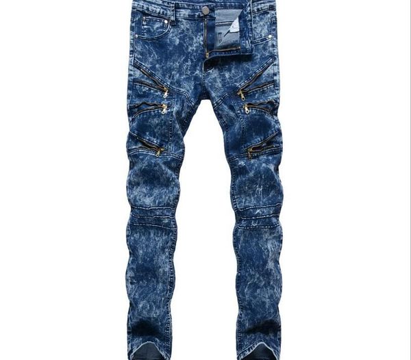 men's blue skinny jeans zipper pencil pants slim jeans good quality denim men spring slim long
men's blue skinny jeans zipper pencil pants slim jeans good quality denim men spring slim long