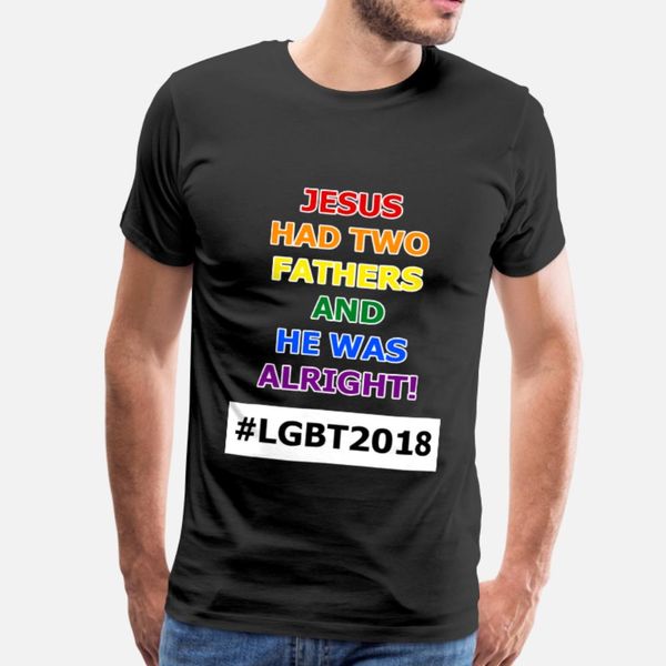 jesus had two fathers #lgbt t shirt men designing tee shirt plus size 3xl clothes crazy fashion summer style leisure shirt
jesus had two fathers #lgbt t shirt men designing tee shirt plus size 3xl clothes crazy fashion summer style leisure shirt