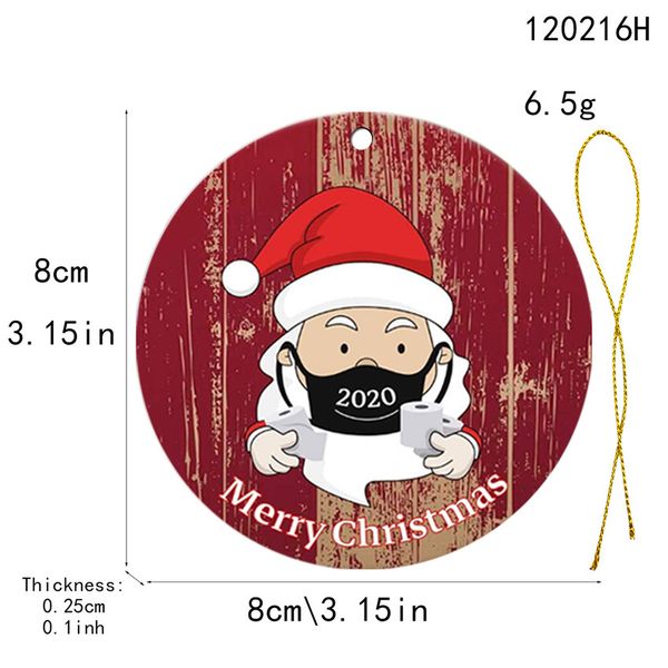 new wooden christmas ornament decorations diy personalized quarantine family toys xmas tree door pendents cartoon cards party favor f92301
new wooden christmas ornament decorations diy personalized quarantine family toys xmas tree door pendents cartoon cards party favor f92301