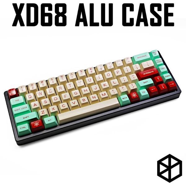 anodized aluminium case for xd68 65% pcb custom keyboard acclive angle black silver grey yellow pink blue high profile
anodized aluminium case for xd68 65% pcb custom keyboard acclive angle black silver grey yellow pink blue high profile