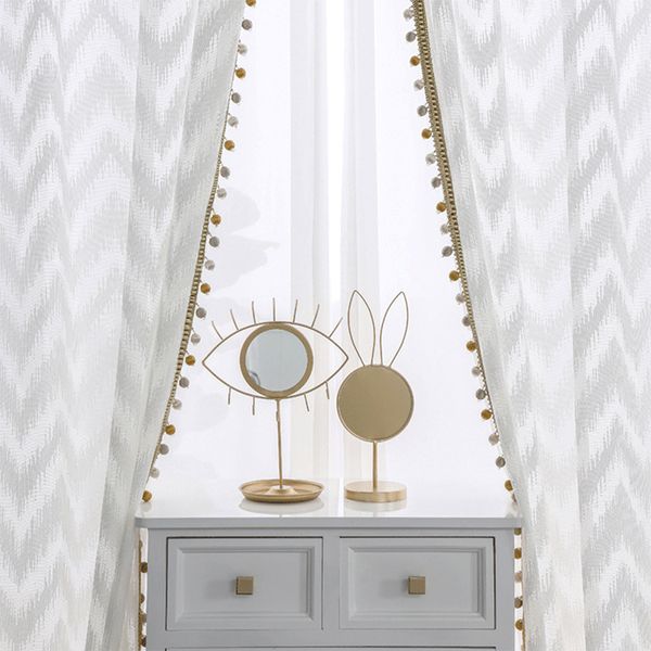 modern wave style window tulle curtain pure white villa decoration light transmission curtains for bedroom living room kitchen
modern wave style window tulle curtain pure white villa decoration light transmission curtains for bedroom living room kitchen