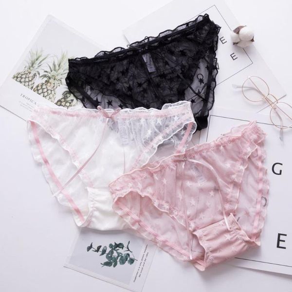lace panties lingerie fashion women's underwear star bowknot briefs female breathable underpant low-waist, Black;pink
lace panties lingerie fashion women's underwear star bowknot briefs female breathable underpant low-waist, Black;pink