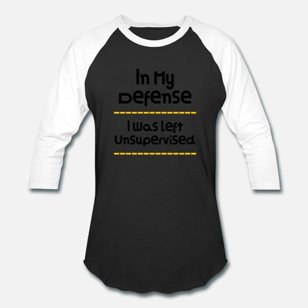 in my defense i was left unsupervised funny design t shirt men custom cotton round neck male gift basic summer style normal shirt
in my defense i was left unsupervised funny design t shirt men custom cotton round neck male gift basic summer style normal shirt