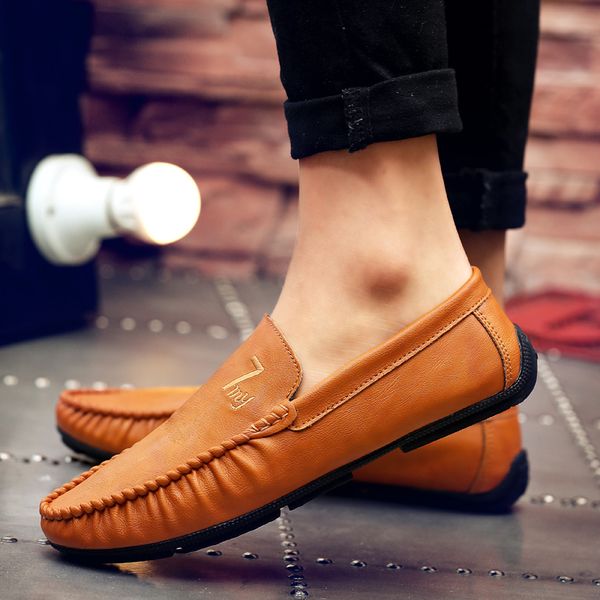 men casual shoes loafers sneakers 2020 new men fashion leather comfortable loafers casual shoes zapatos de hombre shoe, Black
men casual shoes loafers sneakers 2020 new men fashion leather comfortable loafers casual shoes zapatos de hombre shoe, Black