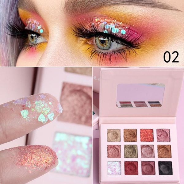 new 12 color glitter eyeshadow pallete shimmer matte pigmented eye shadow palette women makeup cosmetics maquillage tslm2
new 12 color glitter eyeshadow pallete shimmer matte pigmented eye shadow palette women makeup cosmetics maquillage tslm2