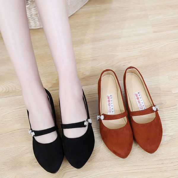 women's single shoes korean version slip on loafers shoes soft bottom casual doudou shallow mouth work, Black
women's single shoes korean version slip on loafers shoes soft bottom casual doudou shallow mouth work, Black