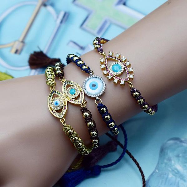 charm bracelets women's cz rainbow gold bangles devil's eye fashion bracelet 2021 zircons colorful jewelry accessories gift, Golden;silver
charm bracelets women's cz rainbow gold bangles devil's eye fashion bracelet 2021 zircons colorful jewelry accessories gift, Golden;silver