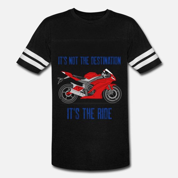 it s not the destination it s the ride t shirt men design cotton crew neck gents fit fashion spring autumn cool shirt
it s not the destination it s the ride t shirt men design cotton crew neck gents fit fashion spring autumn cool shirt