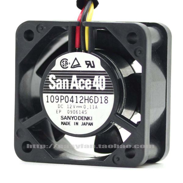original sanyo 109p0412h6d18 4cm 4020 dual ball cooling fan 12v 40x40x20mm cooling fan cooler
original sanyo 109p0412h6d18 4cm 4020 dual ball cooling fan 12v 40x40x20mm cooling fan cooler