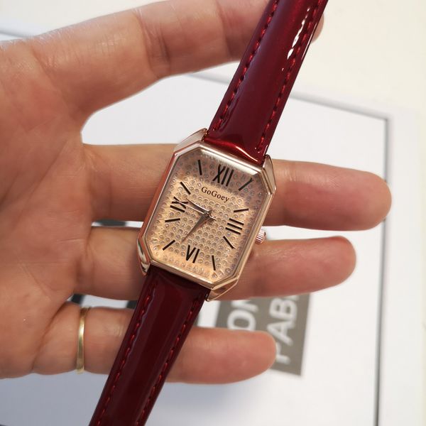 gogoey new square quartz roman womens watch korean fashion trend white collar student 178, Slivery;brown
gogoey new square quartz roman womens watch korean fashion trend white collar student 178, Slivery;brown