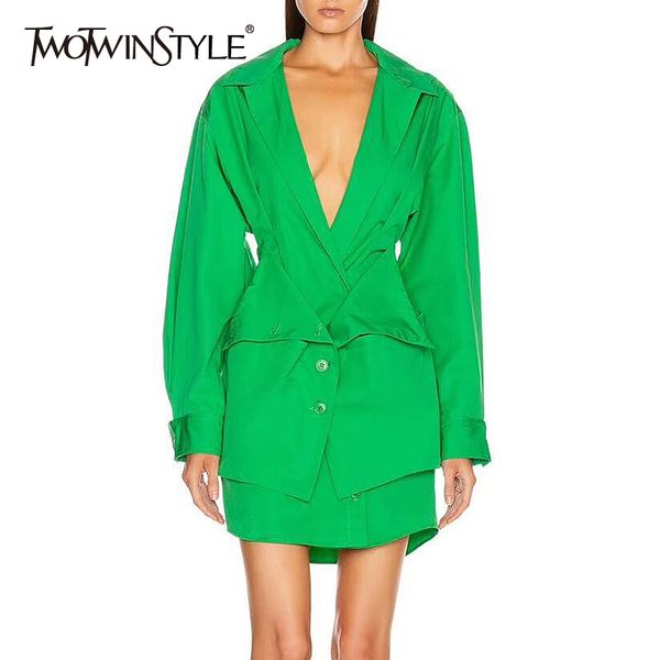 twotwinstyle casual women dress v neck lantern long sleeve high waist mini slim print dresses female clothing 2020 spring tide c200919, Black;pink
twotwinstyle casual women dress v neck lantern long sleeve high waist mini slim print dresses female clothing 2020 spring tide c200919, Black;pink