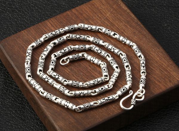 solid 925 sterling thai silver link chain necklace men women jewelry 4mm a4700
solid 925 sterling thai silver link chain necklace men women jewelry 4mm a4700