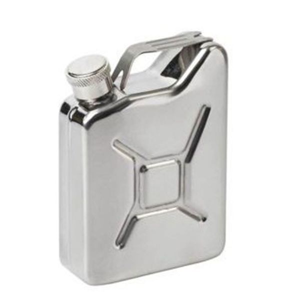 jerry can hip flask 5 oz stainless steel fuel petrol can style whisky liquor
jerry can hip flask 5 oz stainless steel fuel petrol can style whisky liquor