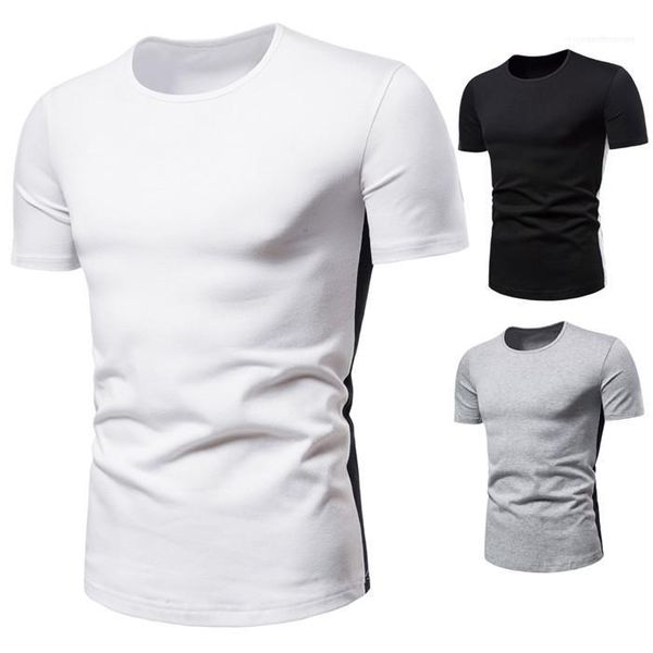 homme designer new mens o neck tshirt short sleeve solid color summer casual tees, White;black
homme designer new mens o neck tshirt short sleeve solid color summer casual tees, White;black